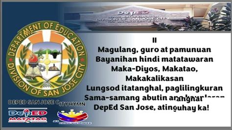 deped san jose city|History and Profile .